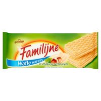 JUTRZENKA WAFELKI 180G FAMILIJNE ORZECHOWE