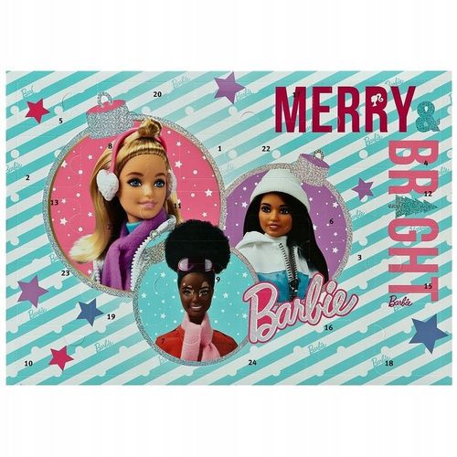 Kalendarz Adwentowy BARBIE dla dzieci na Arena.pl