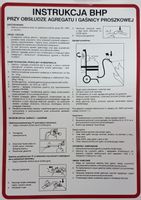 Instrukcja 187 obsługa agregatu gaśnicy proszkowej