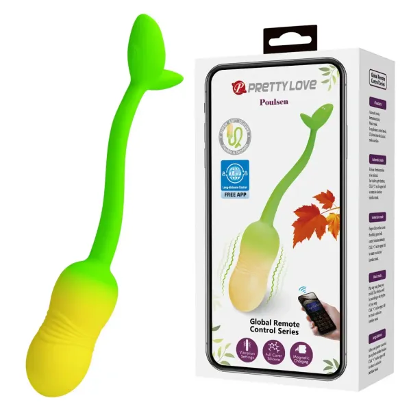 Pretty Love Poulsen App-Controlled Egg Vibrator 02 zdjęcie 1