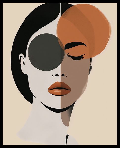 Plakat 40x50cm Dwie Strony Piękna zdjęcie 2