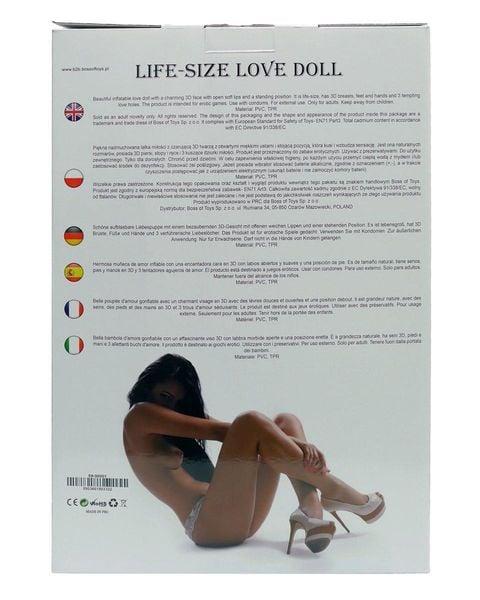 Lalka 3D Realistyczna Dmuchana Cyberskóra Wibracje zdjęcie 6