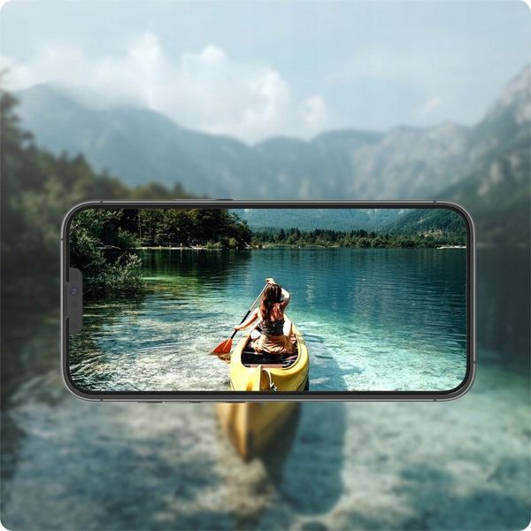 Szkło Spigen do iPhone 13 Pro Max, FC AM, do etui zdjęcie 12