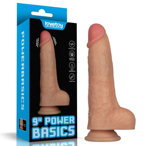 9'' vibrating power basics cock na Arena.pl
