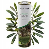 Oliwa z oliwek BIO extra virgin GRECKA 1 litr TŁOCZONA NA ZIMNO Aristeon