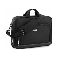 Torba na laptopa 15,6 lekka duża torba do pracy damska męska czarna ZAGATTO