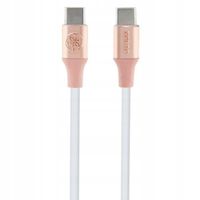 Kabel Guess USB - Apple 30-pin 1 m różowy