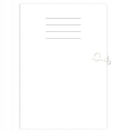 TECZKA WIĄZANA A4 BIAŁA Z LINIAMI INTERDRUK na Arena.pl