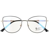 OKULARY ZERÓWKI DO KOMPUTERA Z FILTREM BLUE LIGHT OCHRONNE DAMSKIE KOCIE +