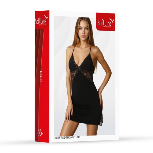 set dress and thong 11012 black m na Arena.pl