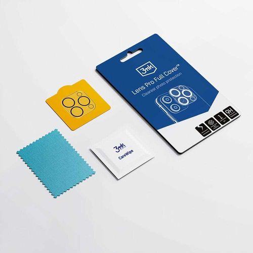 Szkło Hartowane 3mk Lens Pro Full Cover Apple iPhone 15 Pro/15 Pro Max na Arena.pl