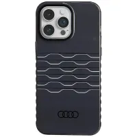 audi iml magsafe case iphone 14 pro max 6.7 czarny/black hardcase
