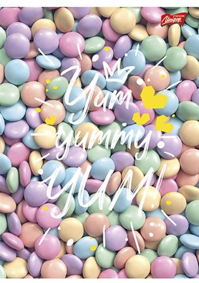 ZESZYT A4 60 KRATKA MIX MAJEWSKI zdjęcie 2