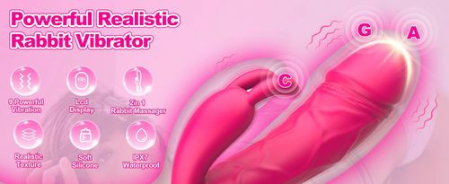 Rabbit G-Spot & Clitoral Dual Stimulation Vibrator na Arena.pl