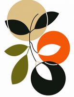 Plakat 50x65cm Organiczny Pokój