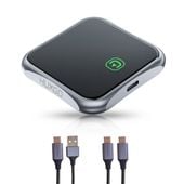 HUXGO bezprzewodowy adapter samochodowy do Apple CarPlay