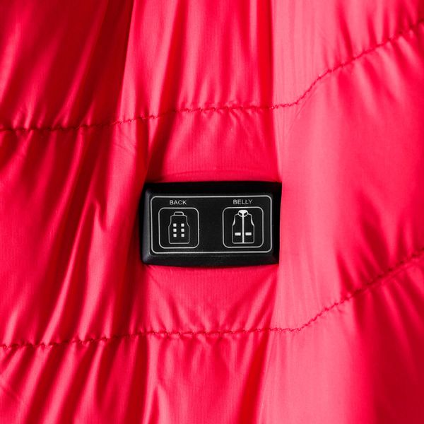 Kurtka podgrzewana czerwona rozmiar L zdjęcie 12