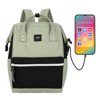 pojemny plecak na laptopa z portem usb - himawari