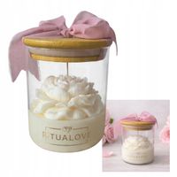 Świeca sojowa w szkle PIWONIA BIAŁA prezent dla niej na dzień kobiet