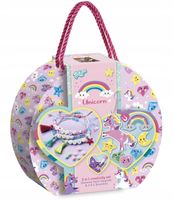 UNICORN JEDNOROŻCE zestaw kreatywny 2w1 bransoletki, mozaika diamentowa