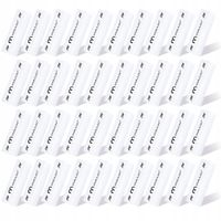100x MaluLac BLOK POLERSKI polerka kostka bloczek do paznokci 180/180 biały