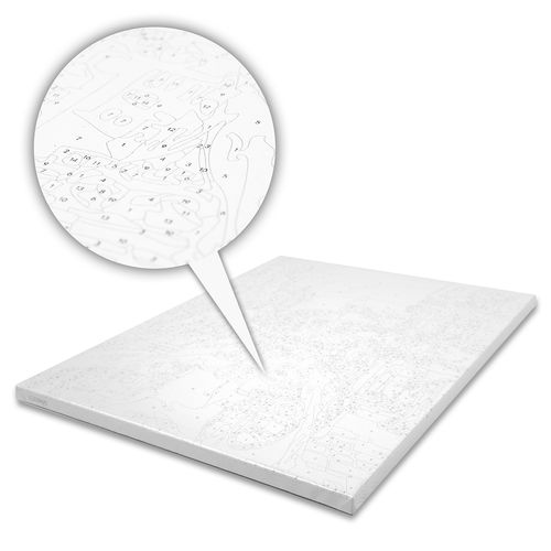 Malowanie po numerach - pełnia na Arena.pl