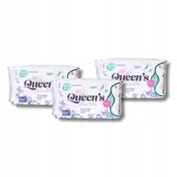 Wkładki higieniczne antybakteryjne Queens – 30 sztuk zestaw 3 opakowań