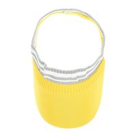 Żółty Daszek Na Głowę Przeciwsłoneczny Materiałowy Na Lato Daszekd24