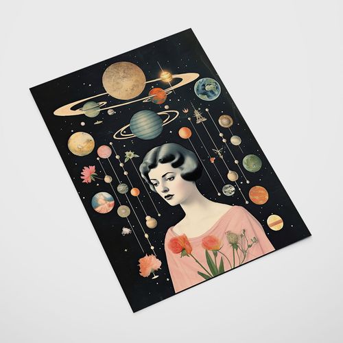 Plakat układ planet portret 40x50 cm na Arena.pl