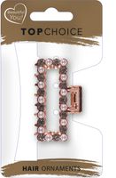 TOP CHOICE Klamra do włosów - Rose Gold