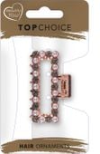 TOP CHOICE Klamra do włosów - Rose Gold