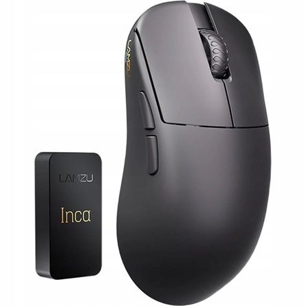 Myszka LAMZU Inca 8K Black zdjęcie 3