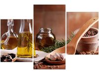 60 90CM OBRAZ 3 ELEM AROMATYCZNA OLIWA OLIWEK ŚCIENNY DRUK PŁÓTNO