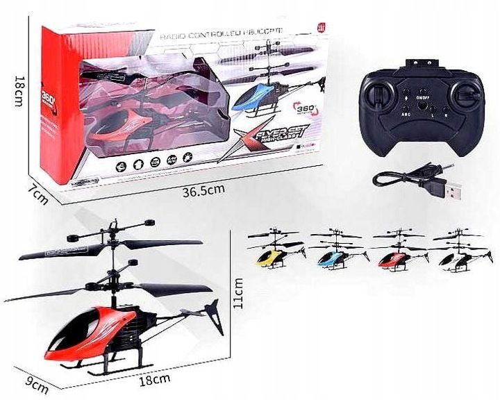 HELIKOPTER ZDALNIE STEROWANY RC SAMOLOT + PILOT zdjęcie 4