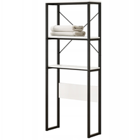 Regał łazienkowy nad toaletę loft industrialny klasyczna szafka brąz 160 cm