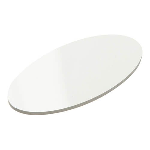 Identyfikator plastikowy owalny 7,6 x 3,8 cm do sublimacji na Arena.pl