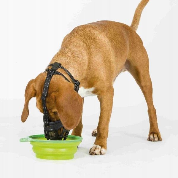 Trixie Kaganiec Muzzle Flex silikonowy M–L czarny zdjęcie 5