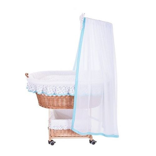 BABY ŁÓŻECZKO WIKLINOWE DLA NIEMOWLĄT 90X53 H30 CM na Arena.pl