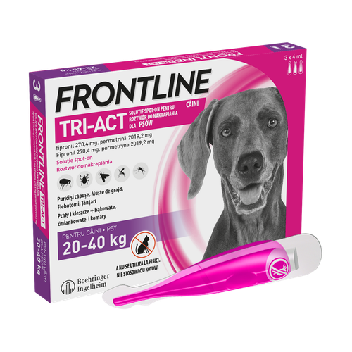 frontline tri-act dla psów 3x4ml na Arena.pl