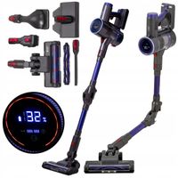 Odkurzacz Pionowy Bezprzewodowy Flex Akumulatorowy Ręczny Bezworkowy Mocny