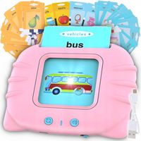 Nauka Słów Języka Angielskiego dla Dzieci Czytnik 112 Kart 224 Słowa Fiszki