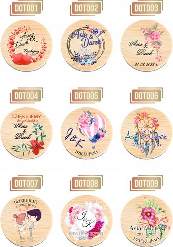 OTWIERACZ DREWNIANY magnes z waszym zdjęciem PODZIĘKOWANIE NA WESELE ŚLUB na Arena.pl