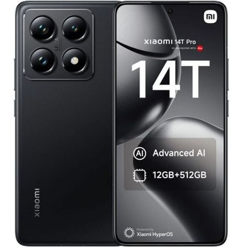 Smartfony Xiaomi 14T Pro 5G 6,67" 12 GB RAM 512 GB Czarny na Arena.pl