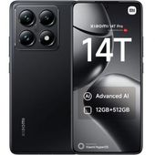 Smartfony Xiaomi 14T Pro 5G 6,67" 12 GB RAM 512 GB Czarny