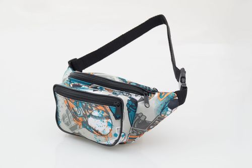 NERKA saszetka biodrówka damska polska baseball N106 kolorowa na Arena.pl