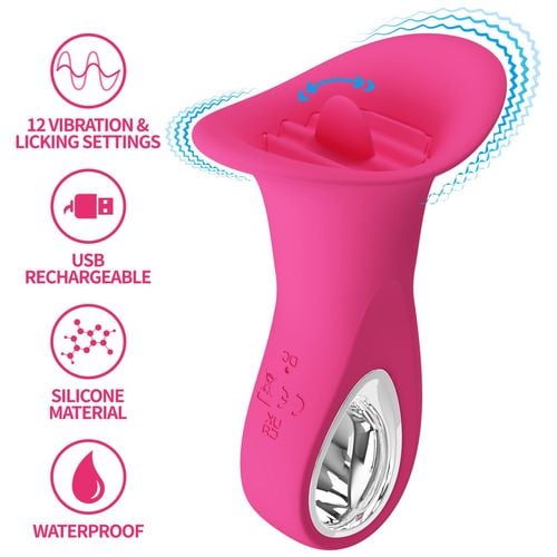 Pretty Love - Clyde, 12 Vibration Functions 12 Licking Settings na Arena.pl