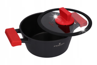 Zestaw garnków Zwieger Obsidian 6 el. + Patelnia Zwieger Obsidian 20 cm