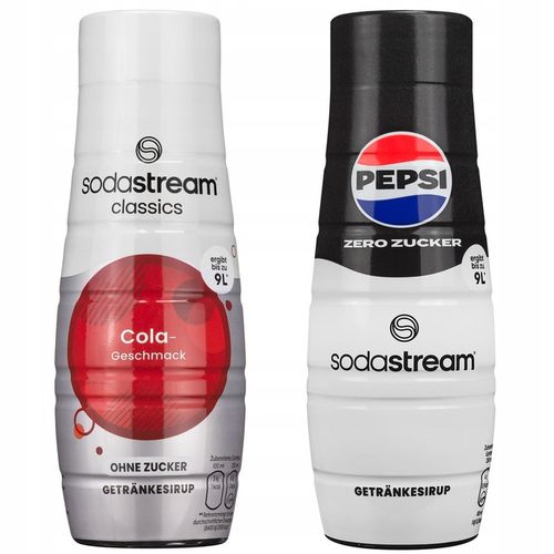 SYROPY SODASTREAM COLA ZERO PEPSI MAX KONCENTRATY na Arena.pl