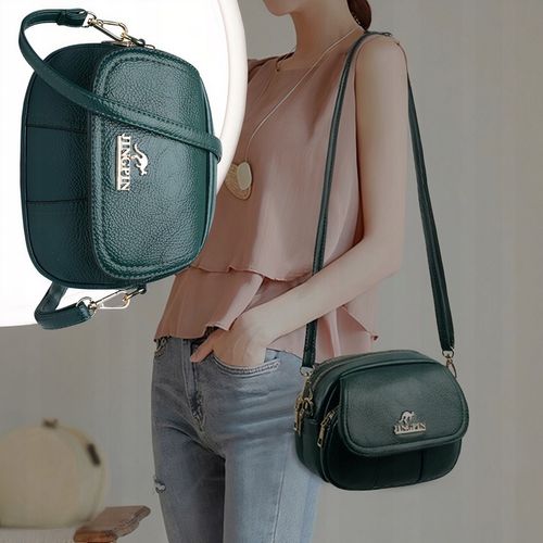 Torebka kuferek listonoszka skórzana na ramię Kangurek kopertówka Damska na Arena.pl