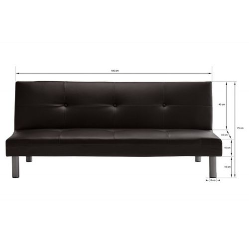 Sofa nutricia brązowy na Arena.pl